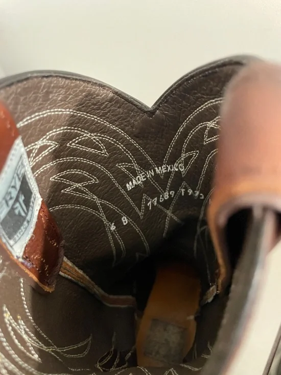 Frye Women’s Cowboy Boots - Picture 8 of 9